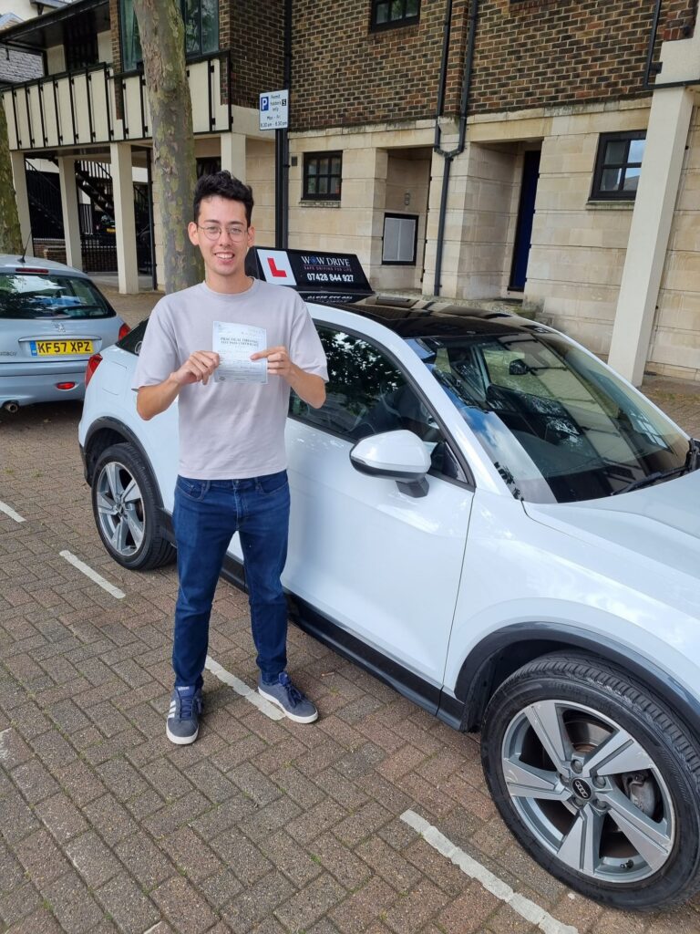 Driving test pass