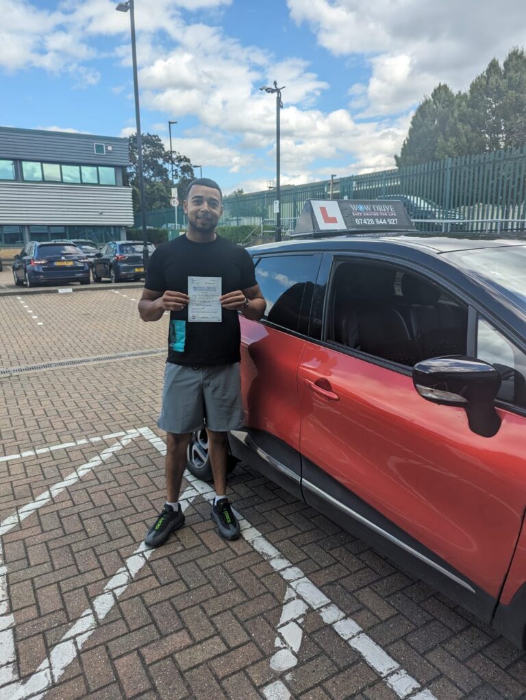 Passed my driving test