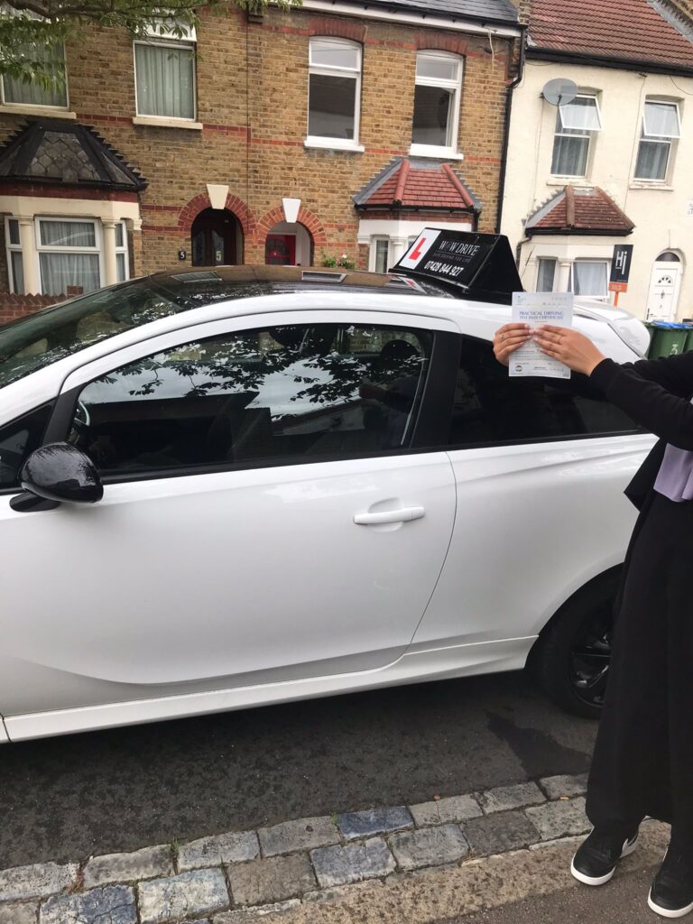 Driving test pass