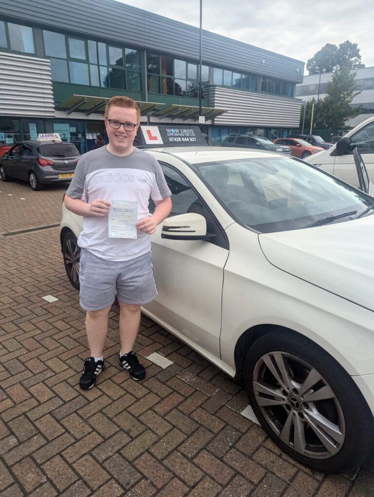 Driving test pass
