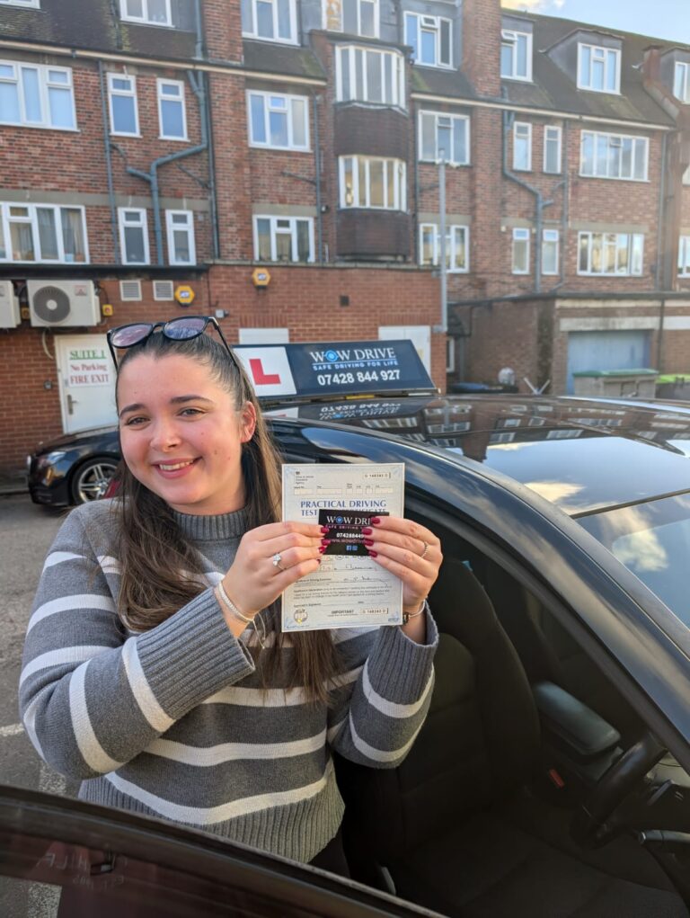 driving test pass - Camberley Driving Lessons