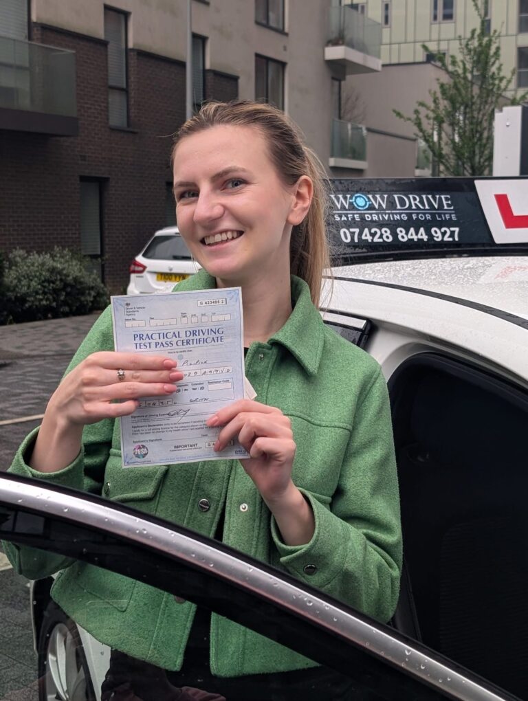 Driving test pass