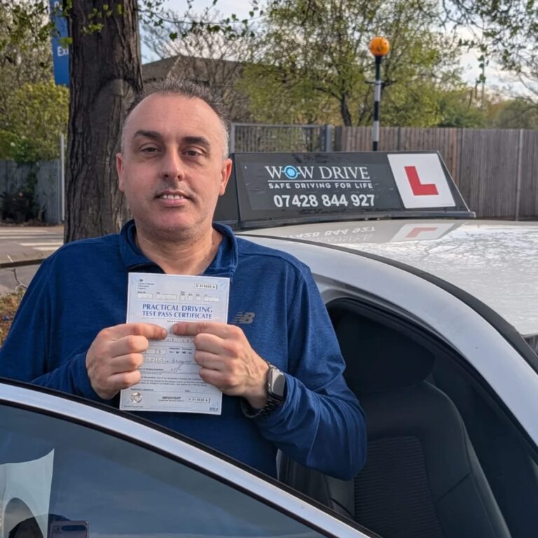 Driving test pass
