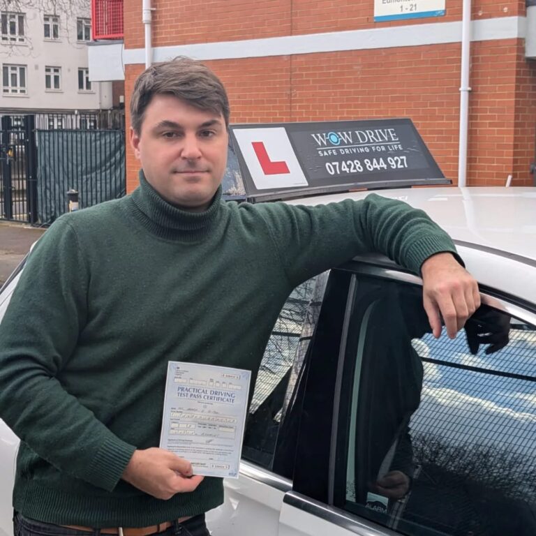 Driving test pass