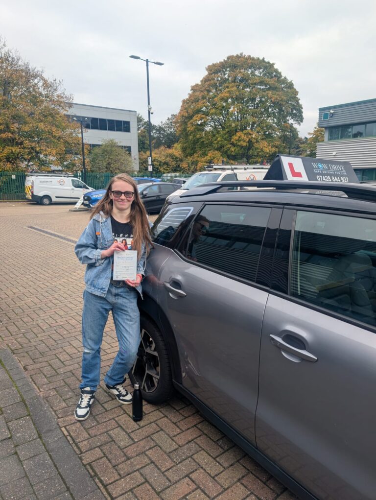 Driving test pass