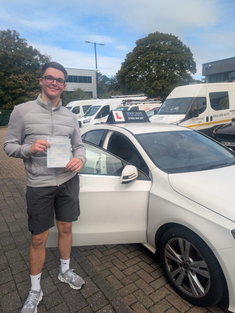 Driving test pass