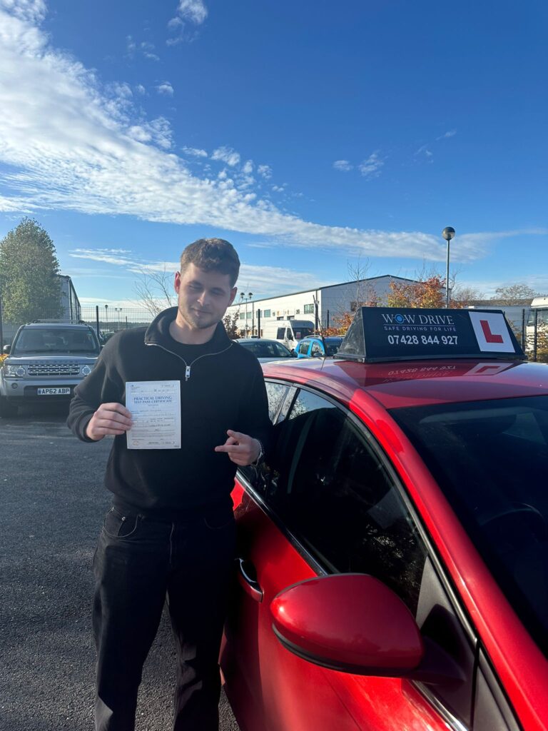 Driving test pass