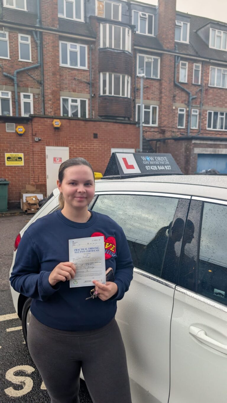 Driving test pass
